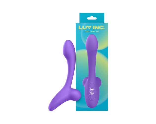 Luv Inc Dv35: Duo Vibrator Purple