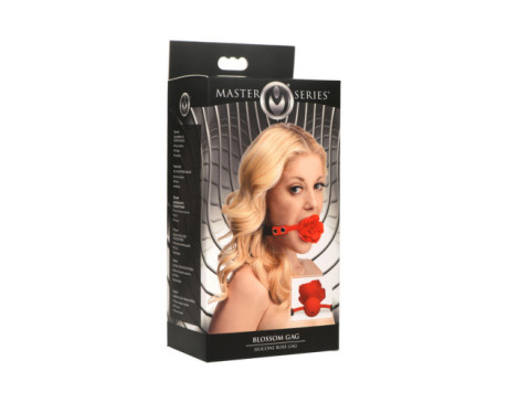 Master Series Blossom Gag Silicone Rose