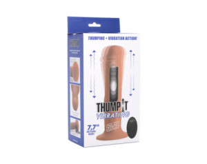 Thump It 7X RC Vibrating & Thump Dildo M