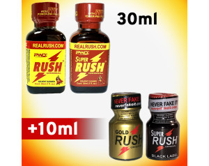 PWD Rush COMBO 2x30ml + 2x10ml