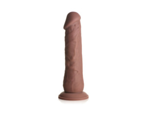 Easy Riders 7 in. Silicone Dildo Dark