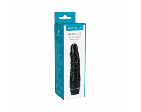 Me You Us Rambo 7.5in Realistic Vibrator