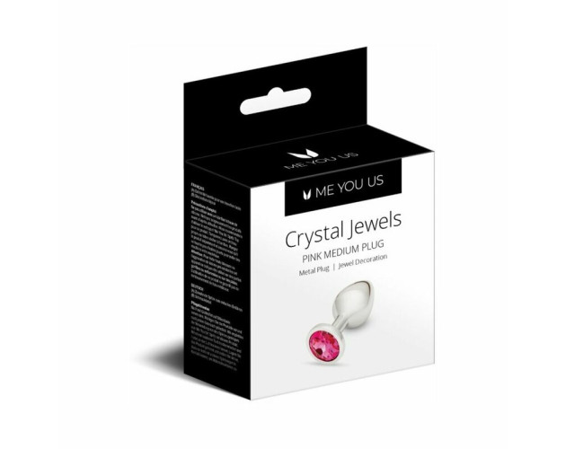 Me You Us Crystal Jewels Plug Pink M