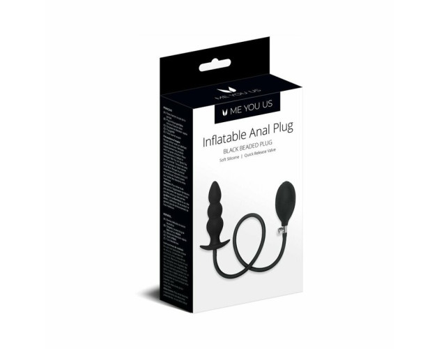 Me You Us Inflatable Beaded Anal Plug