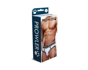 Prowler Open Brief White/Black L