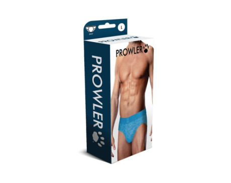 Prowler Lace Brief Neon Blue L