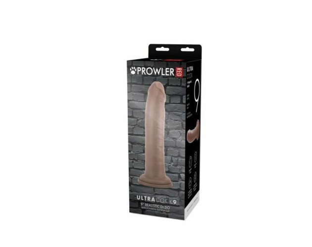 Prowler RED UltraCock 9in Real Dildo Car