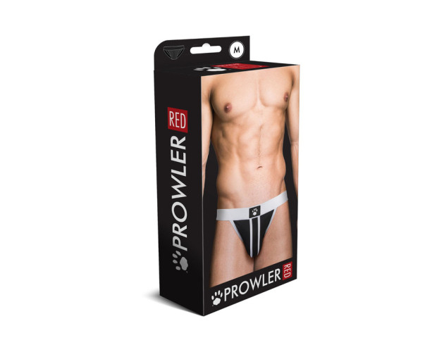 Prowler RED Ass-less Jock Strap White M