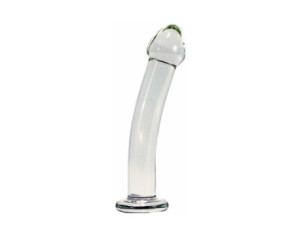 Crystal Delights Harnessable Dildo Clear